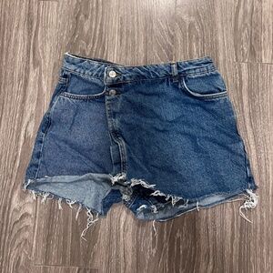 ZARA | Denim Mini Skort